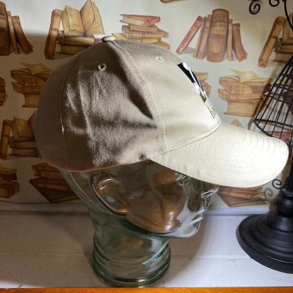 SURFWEAR Hawaiian Classics Souvenir Turtle Logo Tan Cotton Baseball Cap NEW - Picture 9 of 13